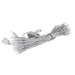 Vickerman X9SL501LED 50 LED Warm White Dura-Lit Light On Silver Wire 37' Christmas Light Strand