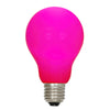 Vickerman XA19C09 A19 Pink Ceramic Glass LED Replacement Bulb
