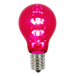 Vickerman XA19T13 A19 Red Transparent Glass LED Replacement Bulb