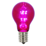 Vickerman XA19T16 A19 Purple Transparent Glass LED Replacement Bulb