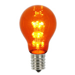 Vickerman XA19T18 A19 Amber Transparent Glass LED Replacement Bulb