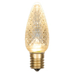 Vickerman XLEDC9ST-25 C9 LED Sunny Warm White Faceted Twinkle Bulb Csa Approved Package Of 25