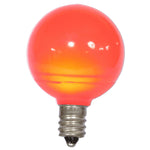 Vickerman XLEDCG43-25 G40 Red Ceramic LED Replacement Bulb Package Of 25