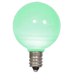 Vickerman XLEDCG44-25 G40 Green Ceramic LED Replacement Bulb Package Of 25