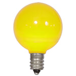 Vickerman XLEDCG47-25 G40 Yellow Ceramic LED Replacement Bulb Package Of 25