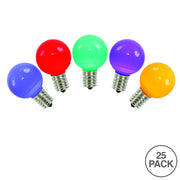 Vickerman XLEDCG50-25 G50 Multi Ceramic LED Replacement Bulb Package Of 25