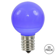 Vickerman XLEDCG52-25 G50 Blue Ceramic LED Replacement Bulb Package Of 25