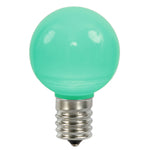 Vickerman XLEDCG54-25 G50 Green Ceramic LED Replacement Bulb Package Of 25