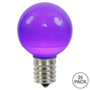 Vickerman XLEDCG56-25 G50 Purple Ceramic LED Replacement Bulb Package Of 25