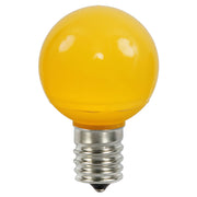 Vickerman XLEDCG57-25 G50 Yellow Ceramic LED Replacement Bulb Package Of 25