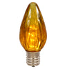 Vickerman XLEDF18-25 F15 Amber LED Plastic Flame Replacement Bulb Package Of 25