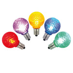 Vickerman XLEDG30-25 G30 LED Multicolored Replacement Bulb Package Of 25