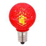 Vickerman XLEDG33-25 G30 LED Red Replacement Bulb Package Of 25