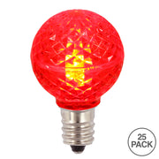 Vickerman XLEDG33-25 G30 LED Red Replacement Bulb Package Of 25