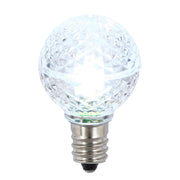 Vickerman XLEDG35-25 G30 LED Cool White Bulb E12 Nickel Base.45W Package Of 25
