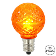 Vickerman XLEDG38-25 G30 LED Orange Replacement Bulb Package Of 25