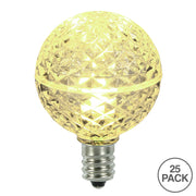 Vickerman XLEDG41-25 G40 LED Warm White Replacement Bulb Package Of 25
