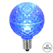 Vickerman XLEDG42-25 G40 LED Blue Replacement Bulb Package Of 25