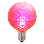 Vickerman XLEDG49-25 G40 LED Pink Replacement Bulb Package Of 25