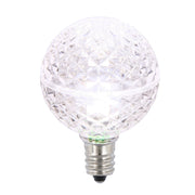 Vickerman XLEDG4P-25 G40 LED Pure White Replacement Bulb Package Of 25