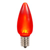 Vickerman XLEDSC93-25 C9 Ceramic LED Red Bulb Package Of 25