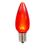 Vickerman XLEDSC93T-25 C9 Ceramic LED Red Twinkle Bulb Package Of 25