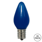 Vickerman XLEDSC72-25 C7 Ceramic LED Blue Bulb Package Of 25