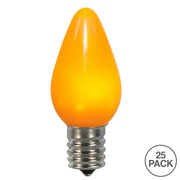 Vickerman XLEDSC77-25 C7 Ceramic LED Yellow Bulb Package Of 25
