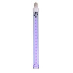 Vickerman XS12C96 5 Pack Of 12" Purple LED Snowfall Tube Bulb C9-E17 Nickel Base.