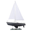 Victory Yacht Painted Wooden Sailboat Model – Handcrafted 29 Inch Display