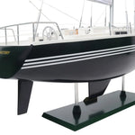 29 Inch Handcrafted Victory Yacht Painted Wooden Ship Model