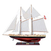 Bluenose II Painted Medium Wooden Sailboat Model – Fully Assembled