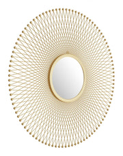 Decorative Gold Wall Mirror by Zuo Modern