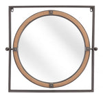 Antique Gray Capell Mirror – 21.7