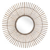 Dimond Mirror Gold – 31.9" H Modern Decorative Wall Mirror