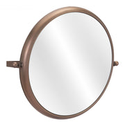 Zuo Modern Vertical Mirror with Bronze Frame – Decorative Wall Accent