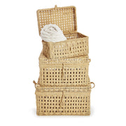 Handcrafted Rustic Storage Trunk Collection Set