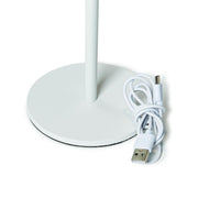 Three Height LED Table Lamp Iron Design 22 Inch Rechargeable Portable Light by [Brand]