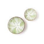 Hand Crafted Mango Wood Serving Bowls 3.5 Inch Tall Set of 2 by [Brand]
