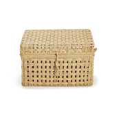 Jute and Iron Decorative Trunk Set of 3 15