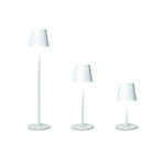 Adjustable Height Table Lamp Iron Finish 22 Inch Portable LED Lighting by [Brand]