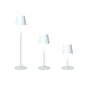 Adjustable Height Table Lamp Iron Finish 22 Inch Portable LED Lighting by [Brand]