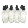 Flint Glass Storage Bottle – Clear Design