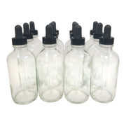Flint Glass Storage Bottle – Clear Design