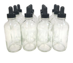 Laboratory Dropping Bottle Clear Glass 4.6" H – 2 oz with Dropper Case 144 by GSC International Inc.
