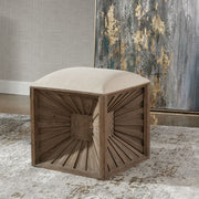 Lightweight versatile decorative ottoman for home