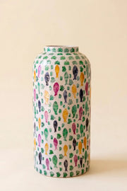 capiz shell vase