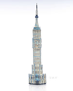 Old Modern Handicrafts Empire State Building Coin Bank – 26" Handcrafted Iron Saving Box with Vintage Painted Finish