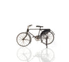 Vintage Safety Bicycle Model 5" H – Black Handmade Iron Decor By Old Modern Handicrafts