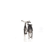 Decorative Safety Bicycle Model – Handmade Iron Bike in Black – 5” High